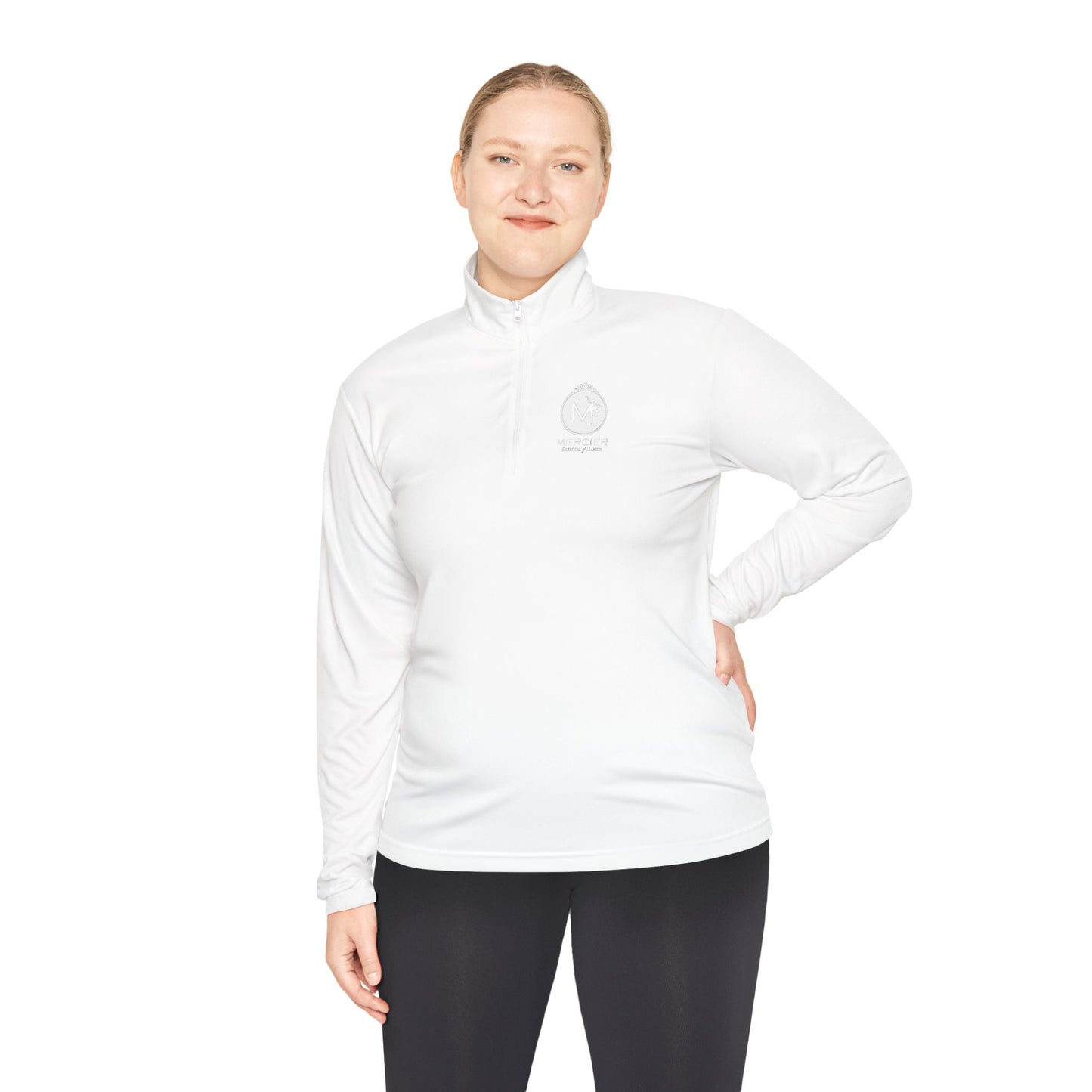 Mercier School Ballet Logo - Quarter-Zip Pullover