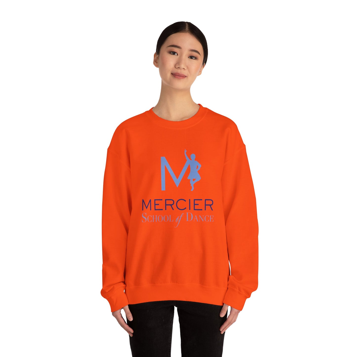 Mercier  School Scottish Dance logo - Crewneck Sweatshirt