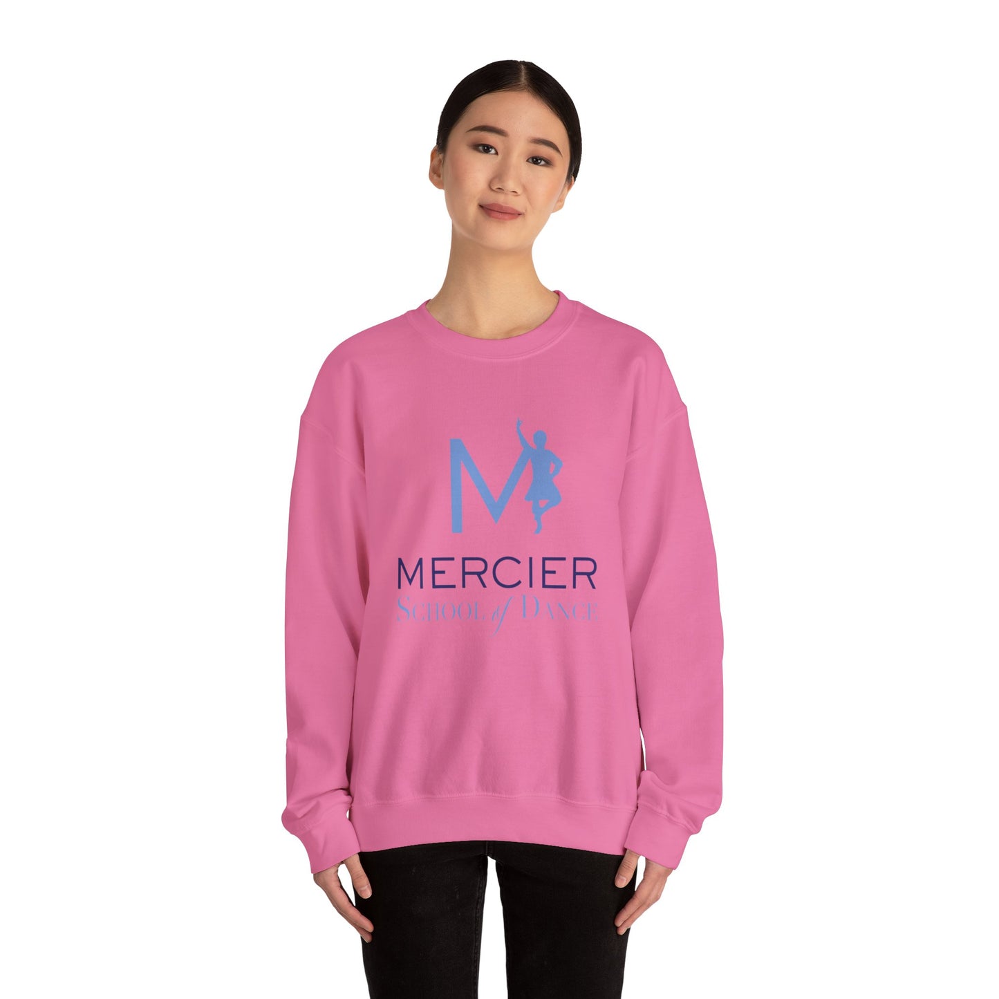 Mercier  School Scottish Dance logo - Crewneck Sweatshirt