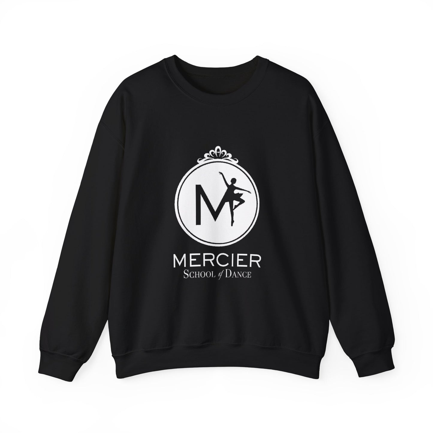 Mercier School Ballet Logo Crewneck Adult Sweatshirt