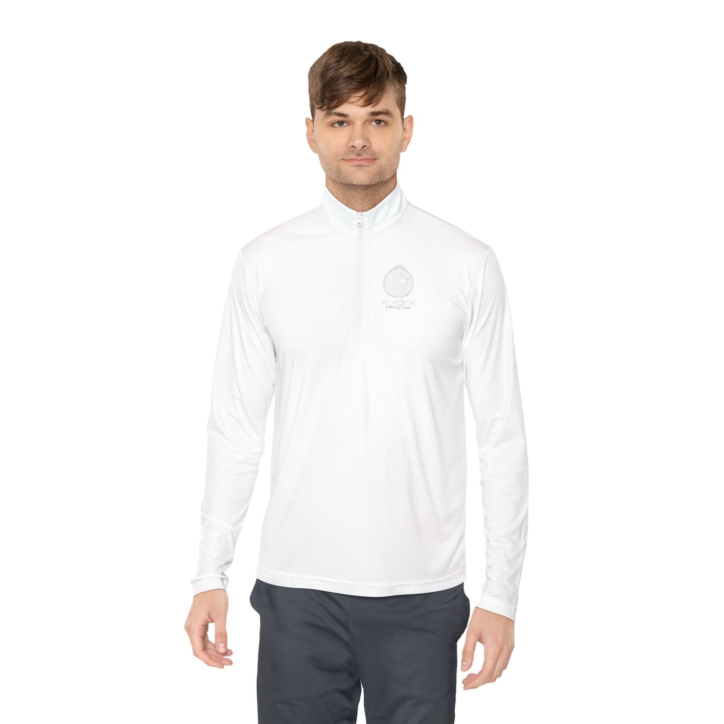 Mercier School Ballet Logo - Quarter-Zip Pullover