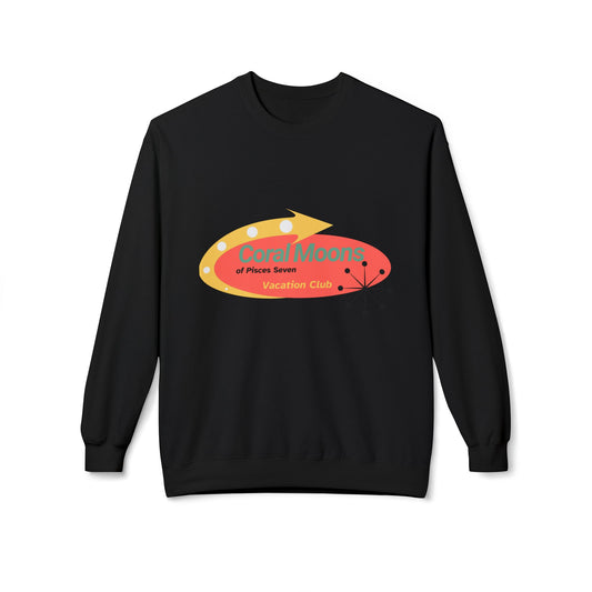 Vacation on the Coral Moons of Pisces Seven Crewneck Sweatshirt