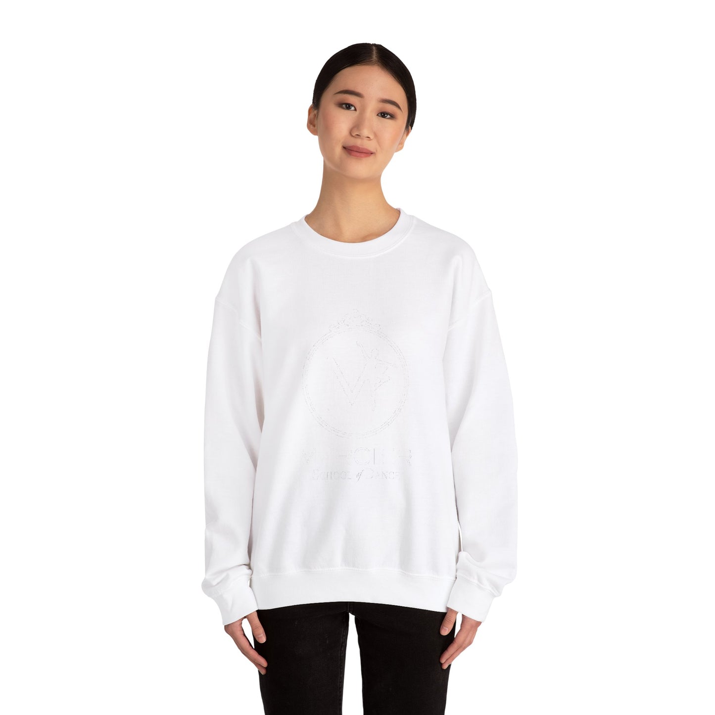 Mercier School Ballet Logo Crewneck Adult Sweatshirt