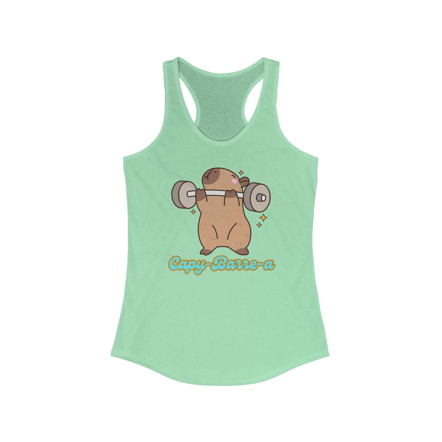 Capybara Barre Women's Racerback Tank