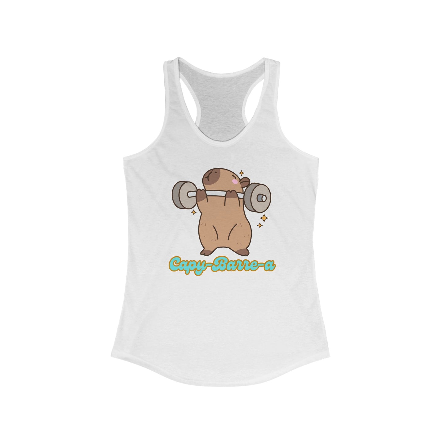 Capybara Barre Women's Racerback Tank