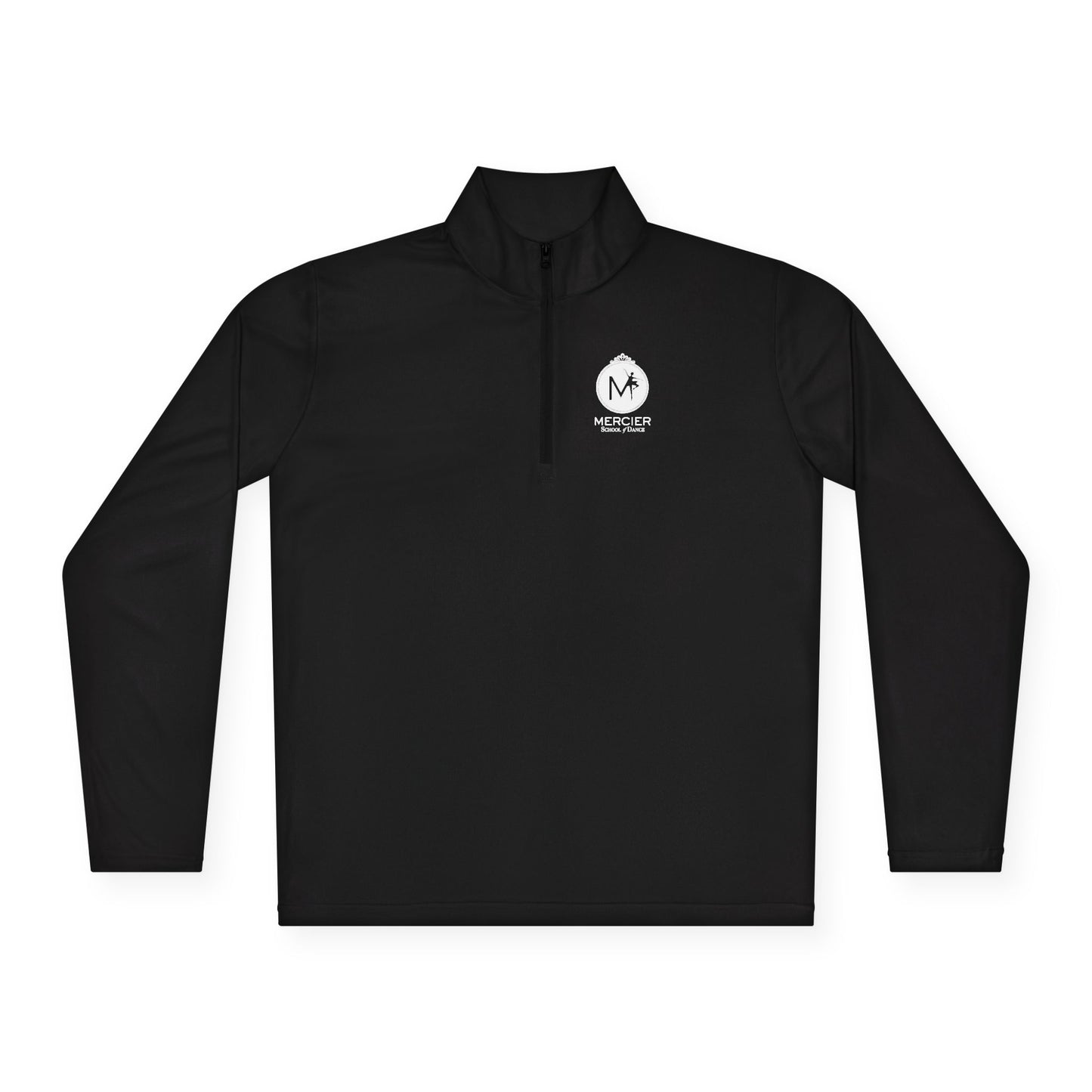 Mercier School Ballet Logo - Quarter-Zip Pullover