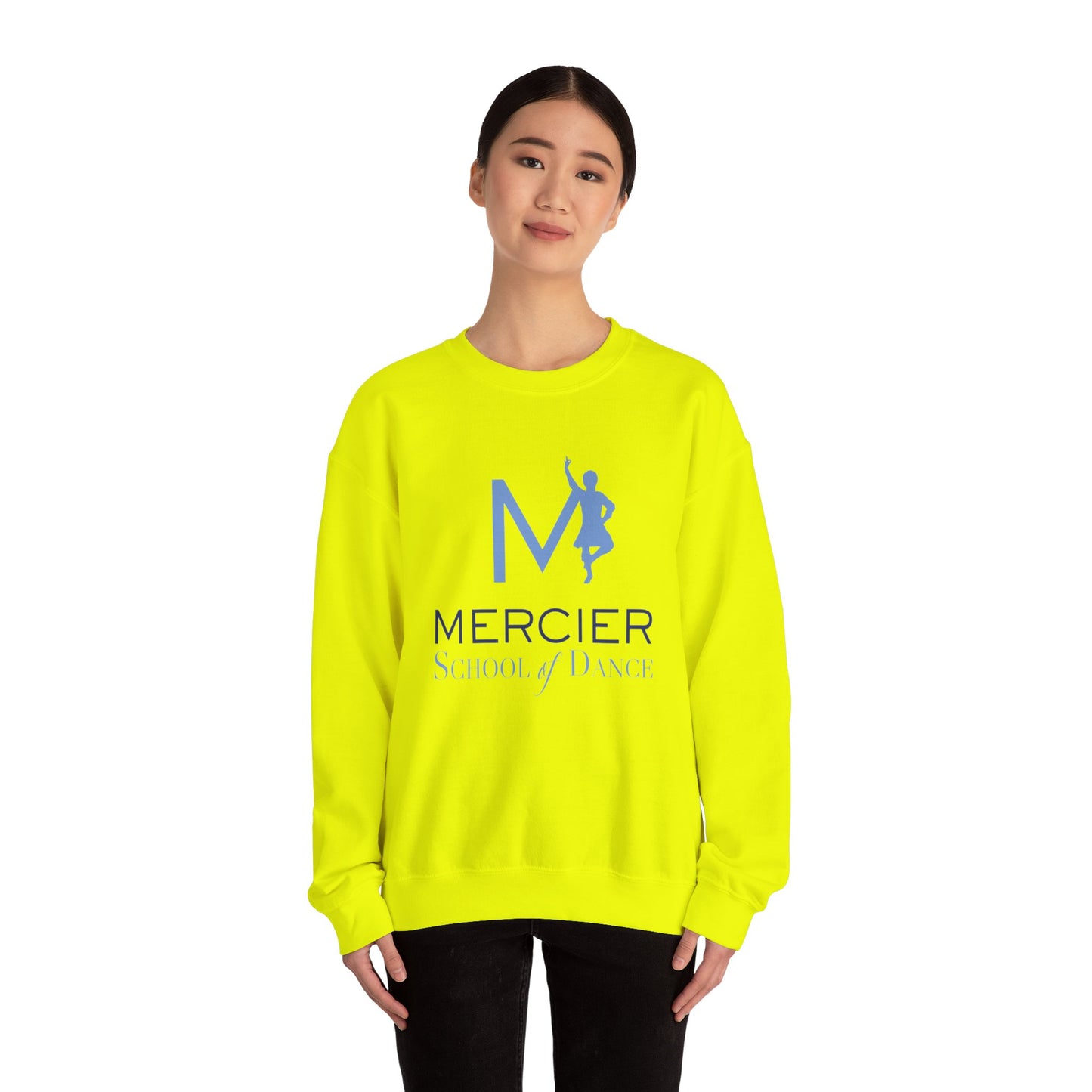 Mercier  School Scottish Dance logo - Crewneck Sweatshirt