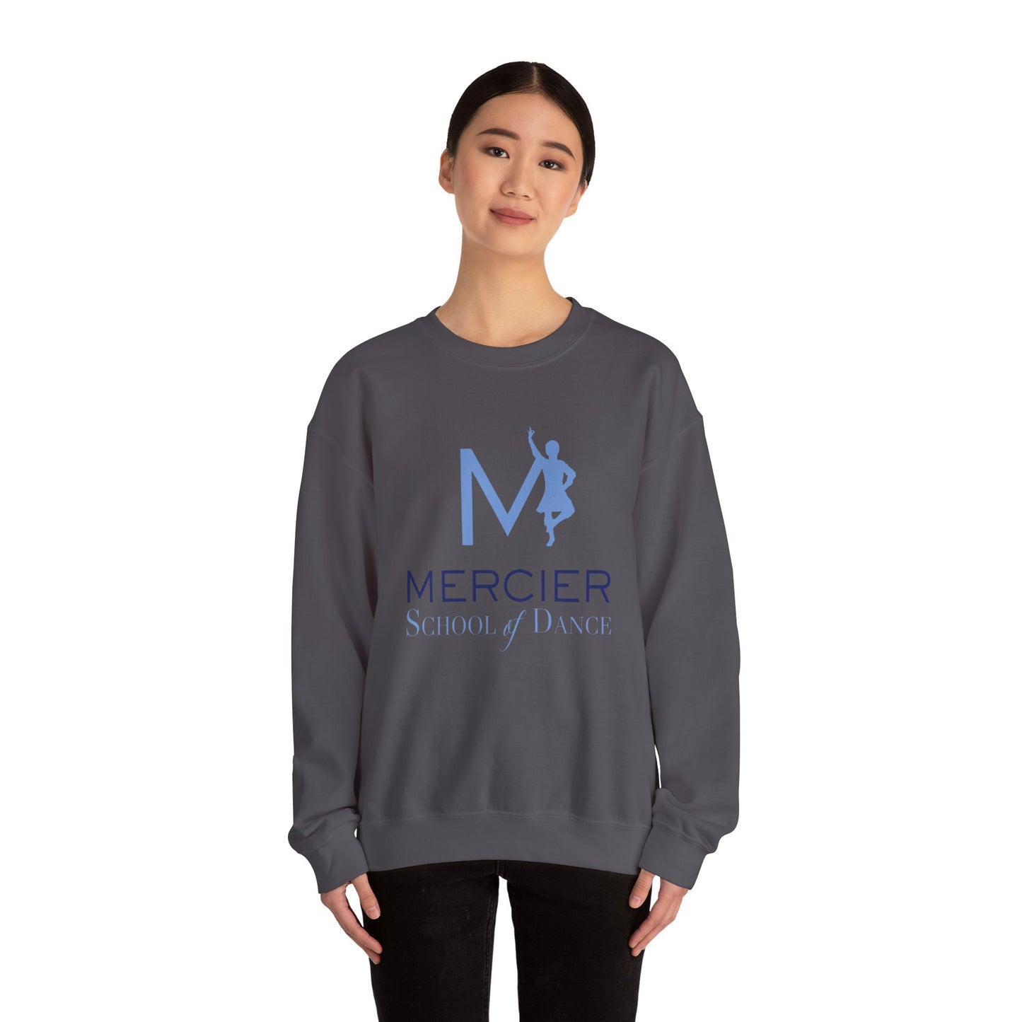 Mercier  School Scottish Dance logo - Crewneck Sweatshirt