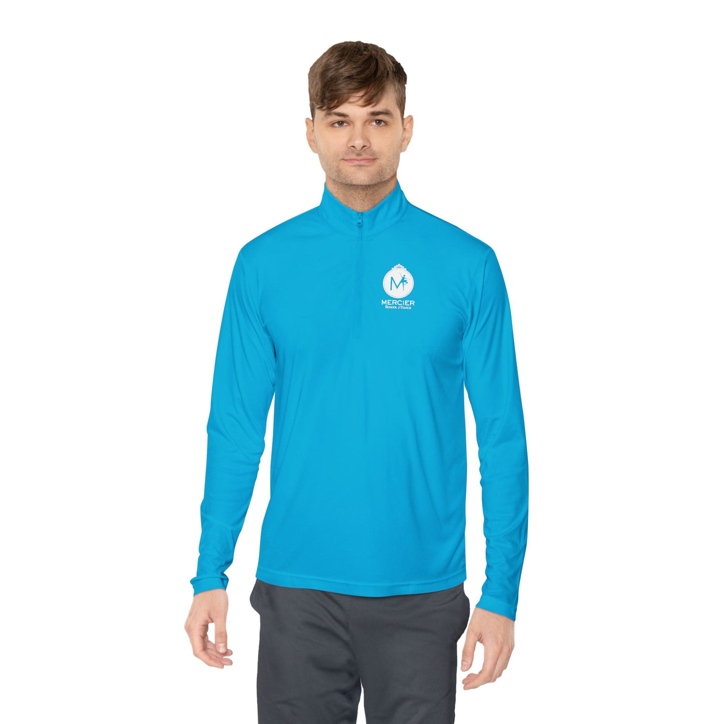 Mercier School Ballet Logo - Quarter-Zip Pullover