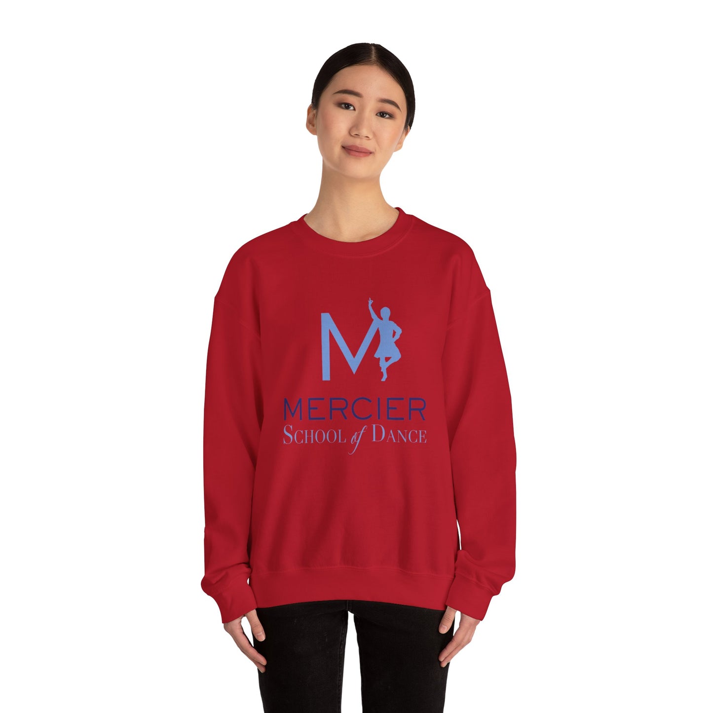 Mercier  School Scottish Dance logo - Crewneck Sweatshirt